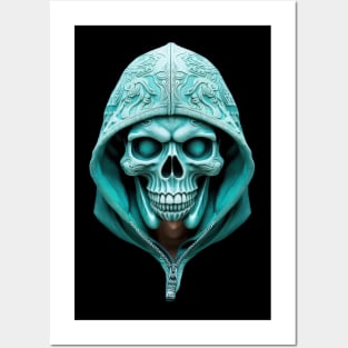 Gothic Visions: The Turquoise Skull Posters and Art